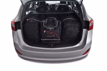 HYUNDAI i30 WAGON 2012-2017 KOFFERRAUMTASCHEN SET 4 STK