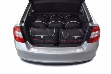 SKODA RAPID LIFTBACK 2012-2019 KOFFERRAUMTASCHEN SET 5 STK