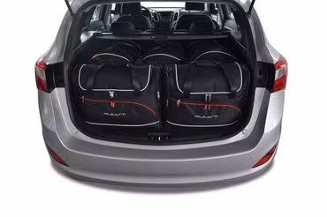 HYUNDAI i30 WAGON 2012-2017 KOFFERRAUMTASCHEN SET 5 STK