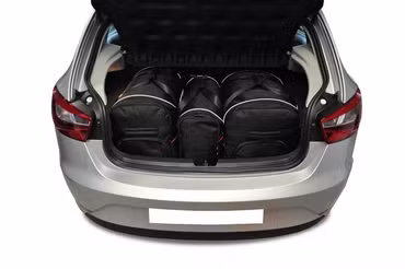 SEAT IBIZA HATCHBACK 2008-2017 KOFFERRAUMTASCHEN SET 3 STK