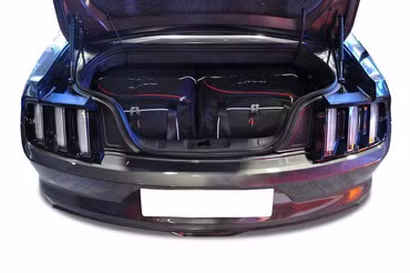 FORD MUSTANG CABRIO 2014+ KOFFERRAUMTASCHEN SET 4 STK