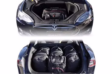 TESLA MODEL S 2012-2016 KOFFERRAUMTASCHEN SET 6 STK