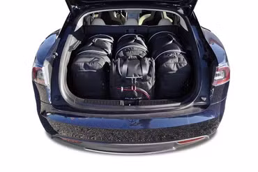 TESLA MODEL S 2012-2016 KOFFERRAUMTASCHEN SET 4 STK