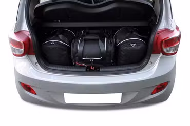 HYUNDAI i10 2013-2020 KOFFERRAUMTASCHEN SET 4 STK