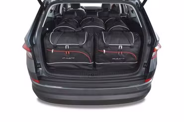 SKODA KODIAQ 2016+ KOFFERRAUMTASCHEN SET 5 STK