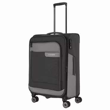 travellite VIIA 4w Weichgepäck Trolley M, Schiefer