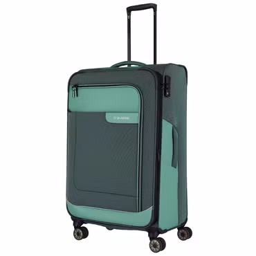 travellite VIIA 4w Weichgepäck Trolley L, Eukalyptus