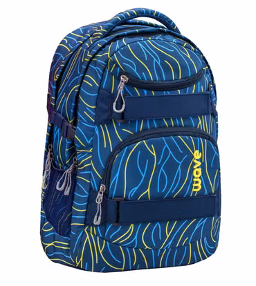 Wave Infinity Rucksack Yellow Lines