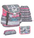 BELMIL Schulranzen Set Classy Horse Aruba Blue