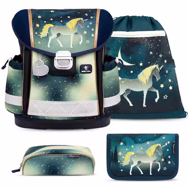 BELMIL Schulranzen Set Classy Sparkling Unicorn