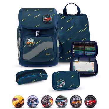 Belmil Smarty Plus 5-teilig Orion Blue inkl. 6 Patches