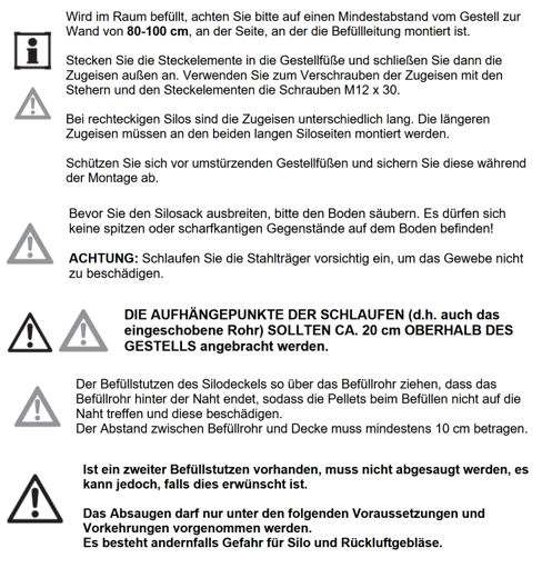 Warn- und Sicherheitshinweise Pelletsilo ABS Stahlgestell_3