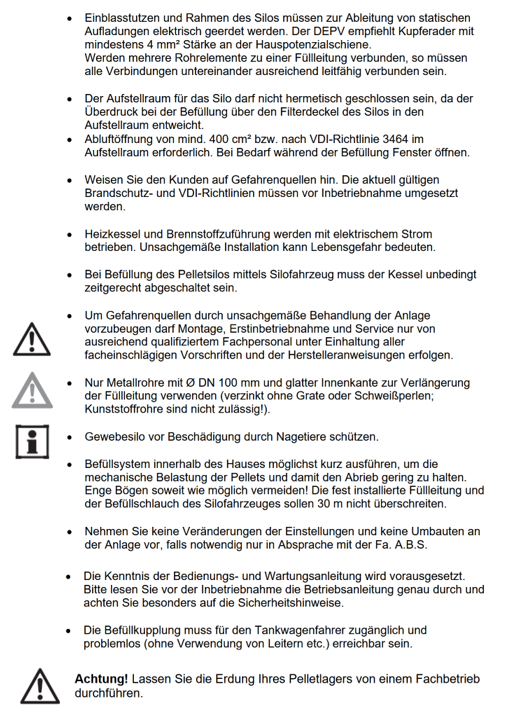 Warn- und Sicherheitshinweise Flachbodensilo A.B.S._2