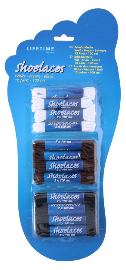 Farben wählbar H183X 6 Paar Schnürsenkel-Set 90cm Schuhschnur Schnursenkel