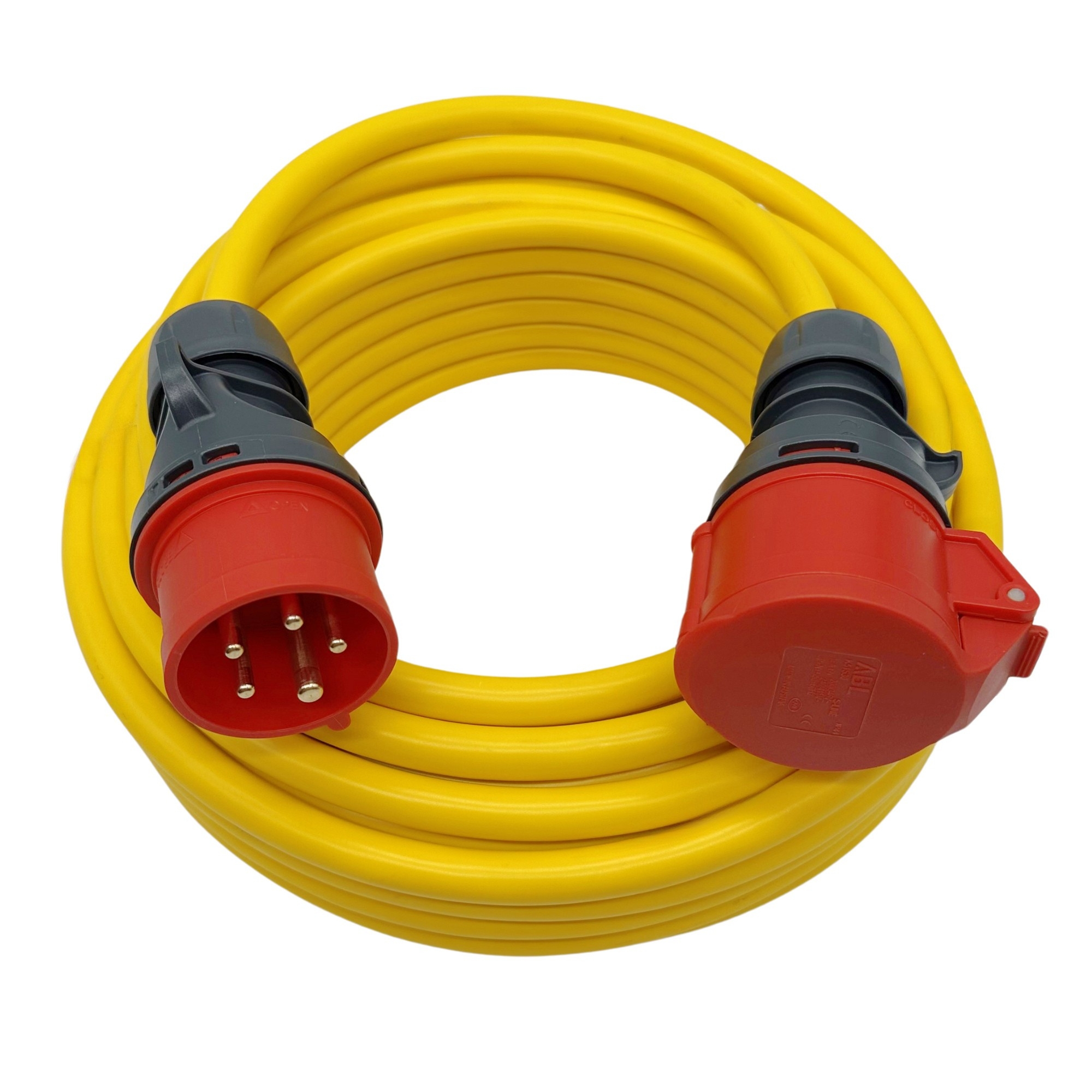 Schwabe Starkstrom Verlängerungskabel 25m - 400V/16A, 5-polig, IP44