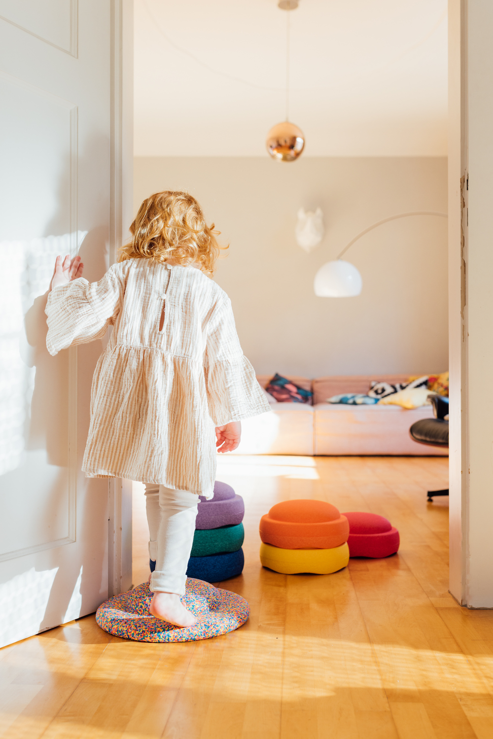 Stapelstein mit Board