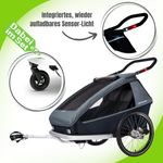 CROOZER Kid Vaaya 2 (2-in-1 Kinderfahrradanhänger)