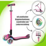 Globber Elite Deluxe mit Leuchtrollen