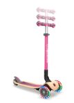 Globber Primo Foldable Scooter Wood Holzdeck mit Leuchtrollen / 3 Wheels-Scooter *Sonderpreis*