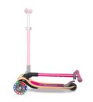 Globber Primo Foldable Scooter Wood Holzdeck mit Leuchtrollen / 3 Wheels-Scooter *Sonderpreis*