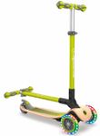 Globber Primo Foldable Scooter Wood Holzdeck mit Leuchtrollen / 3 Wheels-Scooter *Sonderpreis*