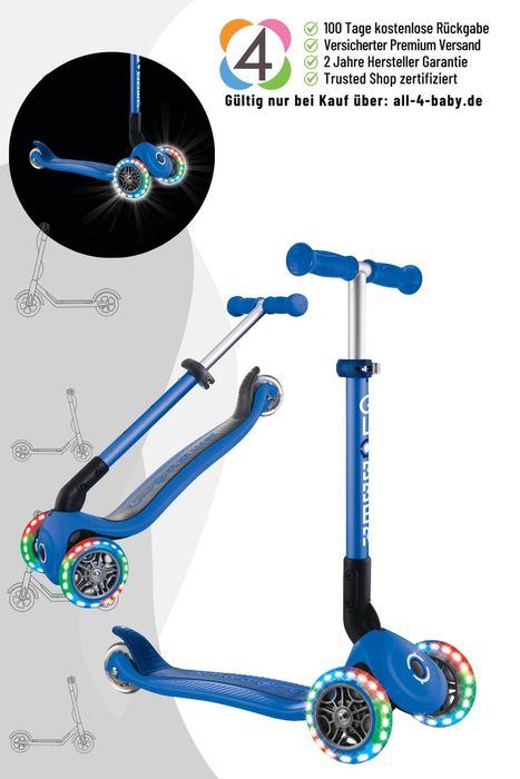 Globber Junior Foldable Fantasy Light Scooter ab 2 Jahren
