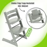 Stokke Tripp Trapp Hochstuhl mit Babyset