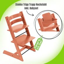 Stokke Tripp Trapp Hochstuhl mit Babyset