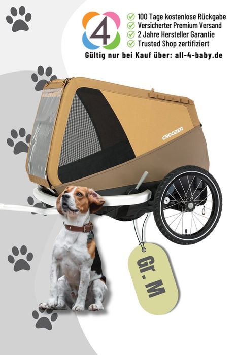 CROOZER Dog Enna Fahrradanhänger