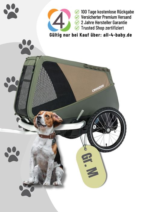 CROOZER Dog Enna Fahrradanhänger