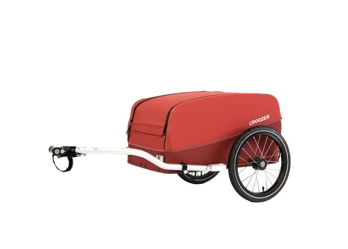 CROOZER Cargo Kalle inkl. Kupplung - Farbe: Lava Red