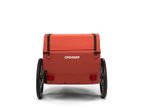 CROOZER Cargo Pakko inkl. Kupplung - Farbe: Lava Red