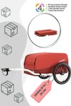 CROOZER Cargo Tuure inkl. Kupplung und AirPad Federung
