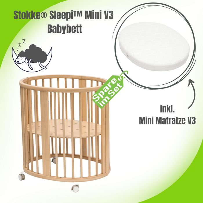 Stokke® Sleepi™ Mini V3 inkl. Matratze