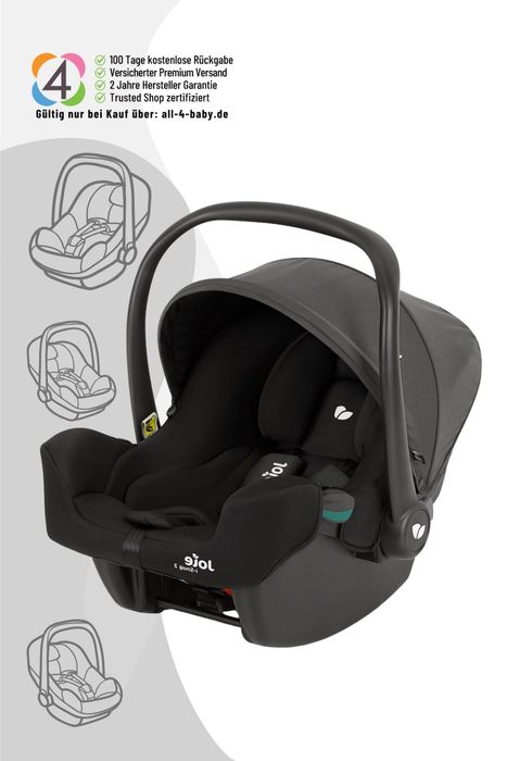 Joie i-Snug 2 Babyschale i-Size 40-75 cm, ab Geburt bis 13 kg