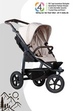 TFK Mono 2 - Sportkinderwagen mit Luftrad-Set