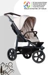 TFK Mono 2 - Sportkinderwagen mit Luftkammerrad-Set
