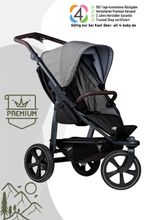 TFK Mono 2 - Sportkinderwagen mit Luftkammerrad-Set - Premium Edition