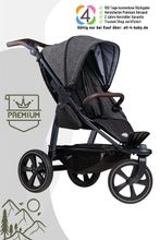 TFK Mono 2 - Sportkinderwagen mit Luftkammerrad-Set - Premium Edition