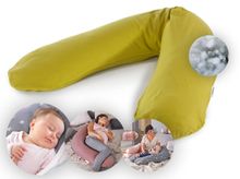 Theraline Stillkissen "Das Original" Polyester Hohlfaser Bezug 190 cm
