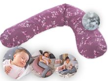 Theraline Stillkissen "Das Original" Polyester Hohlfaser Bezug 190 cm