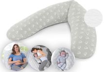 Theraline Stillkissen "Das Komfort" mit Microperlenfüllung inkl. Bezug 180 cm