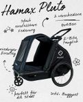 Hamax Pluto L Hundeanhänger - Farbe: Navy blue/black