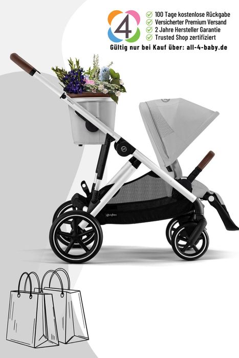 Cybex Gazelle S Kinderwagen / Geschwisterwagen / Zwillingswagen