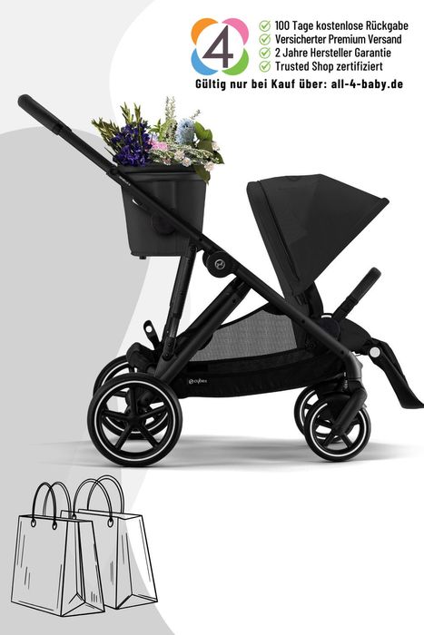 Cybex Gazelle S Kinderwagen / Geschwisterwagen / Zwillingswagen