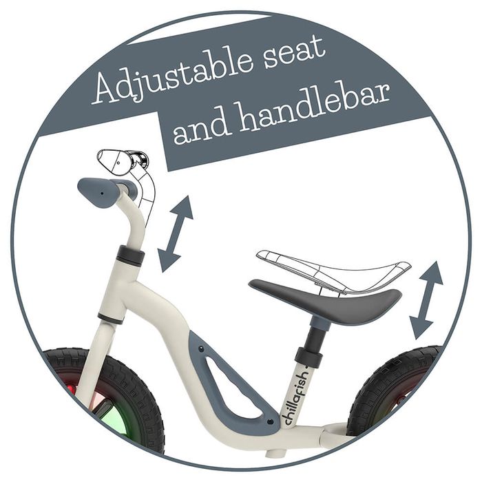 Chillafish Charlie GLOW Balance Bike 10“