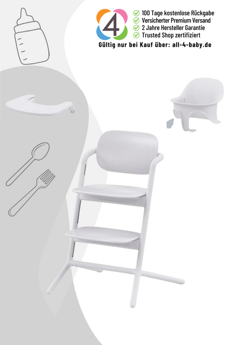 Cybex Lemo 2.0 3in1 Hochstuhl Set mit Babyset