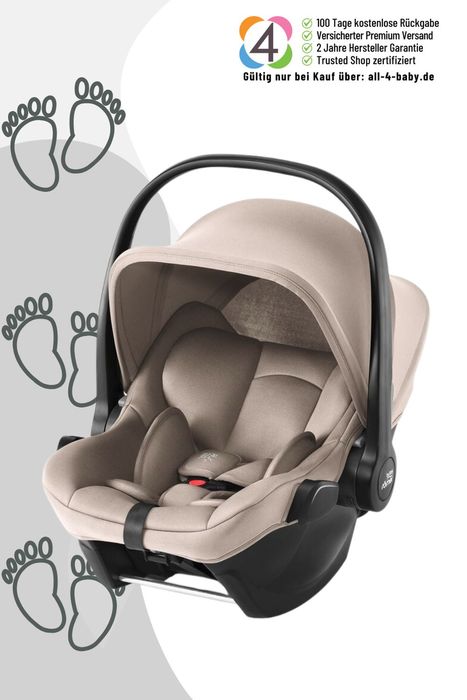 Britax Römer Baby-Safe Core Babyschale - 0 - 13 kg, von Geburt bis ca. 15 Monate / von 40 – 85 cm