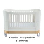 Gaia Baby Serena Kinderbett und Beistellbett