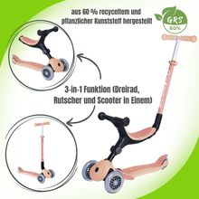 Globber Go-Up Foldable Plus Eco Scooter und Rutscher